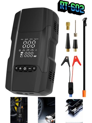 Normadia Pratik Şarjlı Akü Takviye ve Lastik Şişirme Cihazı