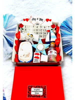 UltraMint Kırmızı Kutuda Romantik Sevgililer Günü Sürpriz Paketi
