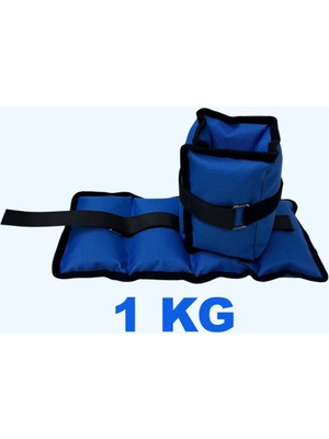 Me&ra Sport  El Ayak Bilek Ağırlığı Egzersiz Seti Kum Ağırlık Torbası 1kg x 2 Adet Toplam 2 kg