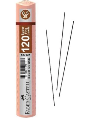 Marka Faber Castell Grip Min 0.5 2b 60MM 120LI Tüp Uç Pastel Turuncu 127683