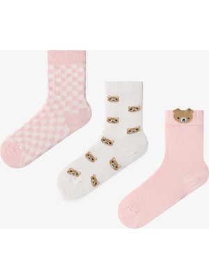 Penti Kız Çocuk Mini Bear 3lü Soket Çorap
