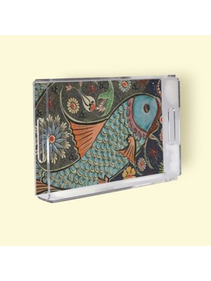 Dekori_balık Desenli Tepsi