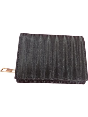 Zy Plus Antrasit Desenli Cüzdan 10X8 cm
