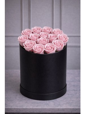 UltraMint Açık Pembe Solmayan Gül Kutusu, Sevgililer Günü, Doğum Günü, Anneler Günü Hediye