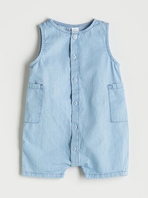 Lc Waikiki Yeni Sezon Cepli Düğmeli Erkek Bebek Tulum