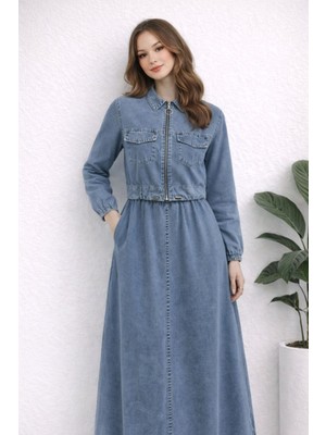 Hiramir Kadın Modern Kesim Etek Fermuarlı Takım YZ2602