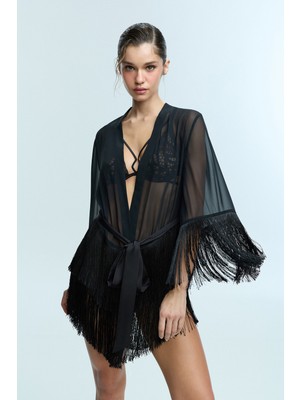 Penti Siyah Leya Sabahlık