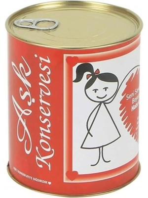 UltraMint Aşk Dolu Konserve Kutusu Sevgililer Günü Hediye Seti