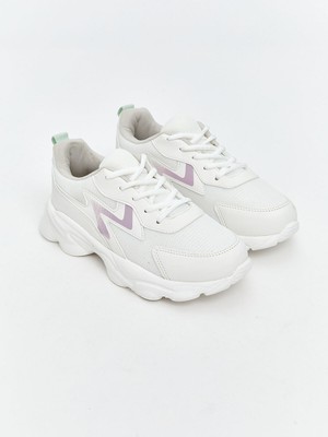 Lc Waikiki Yeni Sezon Bağcık ve Cırt Cırtlı Kız Çocuk Spor Ayakkabı