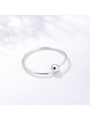 SET 925 Ayar Gümüş Tek Toplu Halka Burun Piercing Hızma – | 10 mm Çap, 1 mm Top |