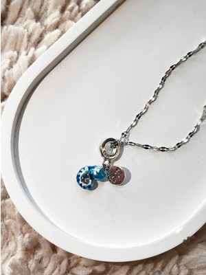 Tangled Rapunzel Çizgi Filmi Chameleon Bukalemun Karakteri 316L Paslanmaz Çelik Kolye