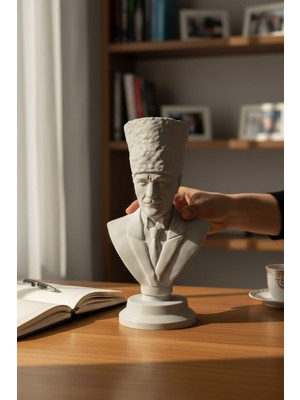 Pazarois Atatürk Büstü Figürlü Mini Biblo