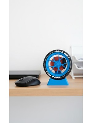 Araba Tutkunlarına Özel Jant Tasarımlı Masa Dekoru