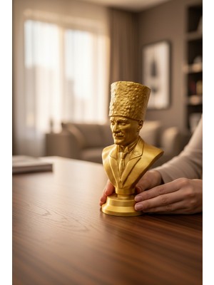 Pazarois Atatürk Büstü Figürlü Mini Biblo
