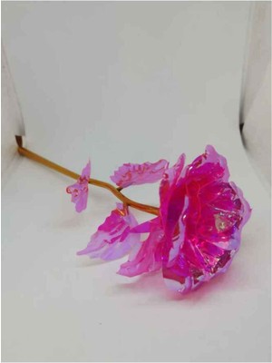 UltraMint Solmayan Pembe Sonsuzluk Gülü, Sevgililer Günü Hediyesi, 1 Adet