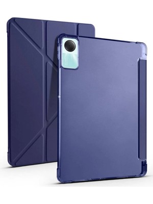 Xiaomi Redmi Pad Se 4g Kılıf Kalemlikli Mars Tablet Kılıfı - Lacivert