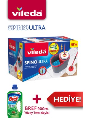 Pratik Otomatik Temizlik Seti, Hijyen Seti Hediyeli, Spino Ultra Paket