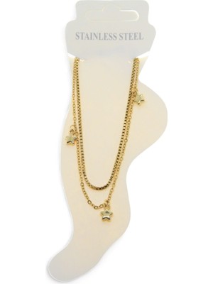 TRY Altın Renk Asansör Sf 3 Yıldız Çelik Halhal - 3488