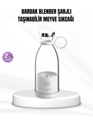 Najmaddin Şarjlı Portatif Blender – Gıda Sınıfı Malzeme, 10 Kullanımlık Pil, Mini Boy ve Hafif Tasarım