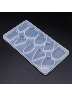 Normadia Renkli Çoklu Kolye Reçine Epoksi Kalıp, Yaratıcı Takı Tasarımı Için