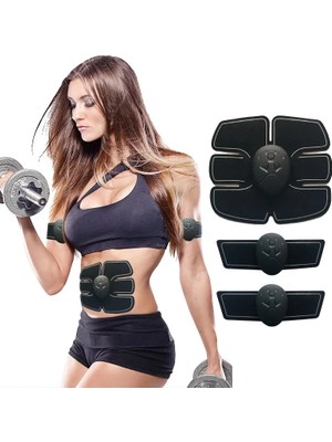 Epilons Ems Pack Kas Gelistirici Masaj Aleti - Karın Kası - 6 Bölge - 6 Parça