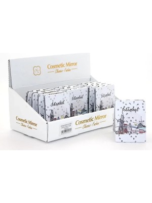 Epilons Taşlı Istanbul Tasarımı El Aynası Ince ALK2620