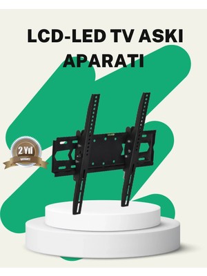 Epilons 32 Inç Tv Duvar Askı Braketi Stabil Güvenli Montaj Çelik Gövde