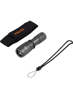Epilons Police Pc-18 Cree Power Led+Zoom El Feneri Pilli