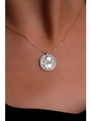 Silvesra 925 Ayar Gümüş Şans, Bereket ve Uğur Sembollü Fil Kolye