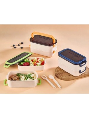 Najmaddin Iki Katlı Beslenme Kutusu