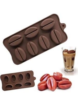 Najmaddin Kahve Çekirdeği Şekilli Silikon Kalıp