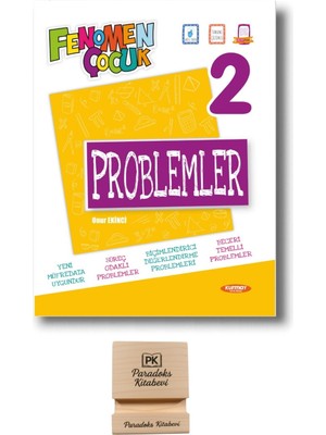 Fenomen Yayıncılık Fenomen Çocuk 2. Sınıf Problemler Kitabı ve Telefon Standı