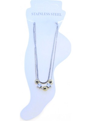 TRY Gümüş Renk Asansör Sf Küre Yıldız Küre Yıldız Küre Çelik Halhal - 3468