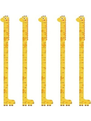 Najmaddin Sevimli Sarı Zürafa Boy Ölçüsü Sticker