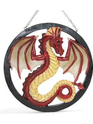 Najmaddin Duvara Asmalı Polyester Dragon Pano