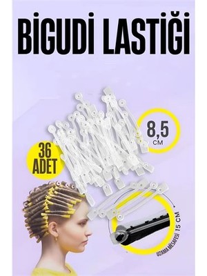 Eco Lounge Bx Bigudi Lastiği Perma Lastikleri 36 Adet