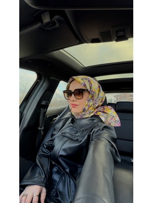 La Boutique Yeni Sezon Twill Ipek Eşarp 2515-03