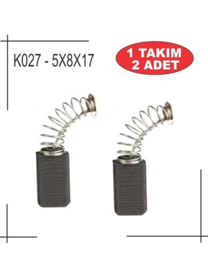 Normadia Dayanıklı 5X8X16 Matkap Kömürü, Yüksek Performans ve Uzun Ömür Sağlar