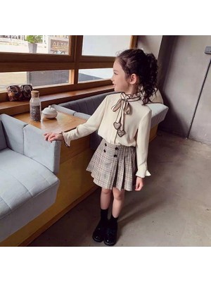 Savorzy Ekose Desenli Çocuk Takım