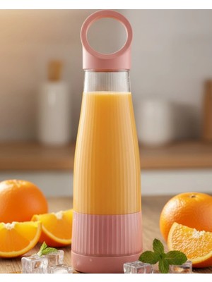 Najmaddin USB Şarjlı Taşınabilir Smoothie ve Meyve Blender