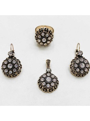 UltraMint Sevgililer Günü Için Parlak Elmas Montür Seti, Zarif ve Şık Tasarım