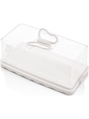 Baton Kek Fanusu – 4,5 L Kapasiteli Kek ve Pasta Saklama Kabı