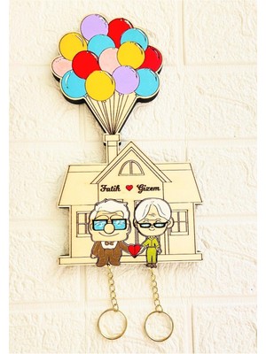 UltraMint Sevgililer Günü Için Güzel Anahtarlık ve Duvar Dekorasyonu Seti