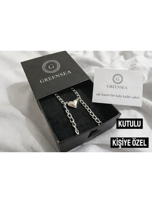 UltraMint Iki Parçalı Mıknatıslı Kalp Bileklik Çiftler Için Sevgililer Günü Hediyesi