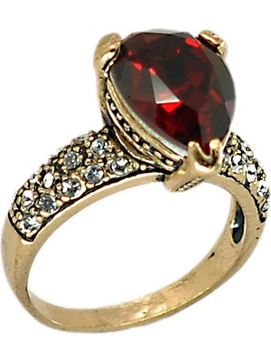 UltraMint Kırmızı Damla Yüzük Sevgililer Günü Için Özel Hediye