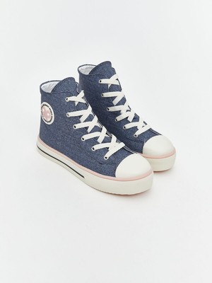 Lc Waikiki Yeni Sezon Bağcıklı Bilek Boy Kız Çocuk Spor Ayakkabı