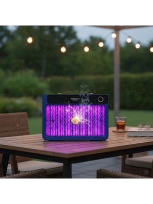 Najmaddin 4000MAH Şarj Edilebilir Kablosuz Yüksek Güçlü Elektrikli Sivrisinek Öldürücü