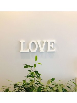 UltraMint Aşk Temalı Ahşap Duvar ve Masa Dekoru, Sevgililer Günü ve Yılbaşı Hediyesi