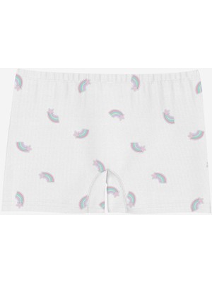 Lc Waikiki Yeni Sezon Baskılı Kız Çocuk Boxer