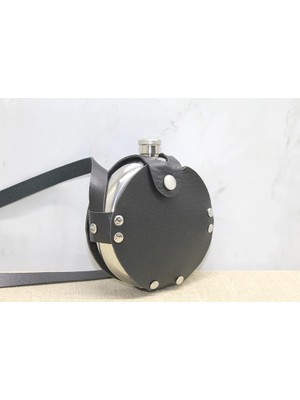 Eco Port Deri Kılıflı Matara ALK3921